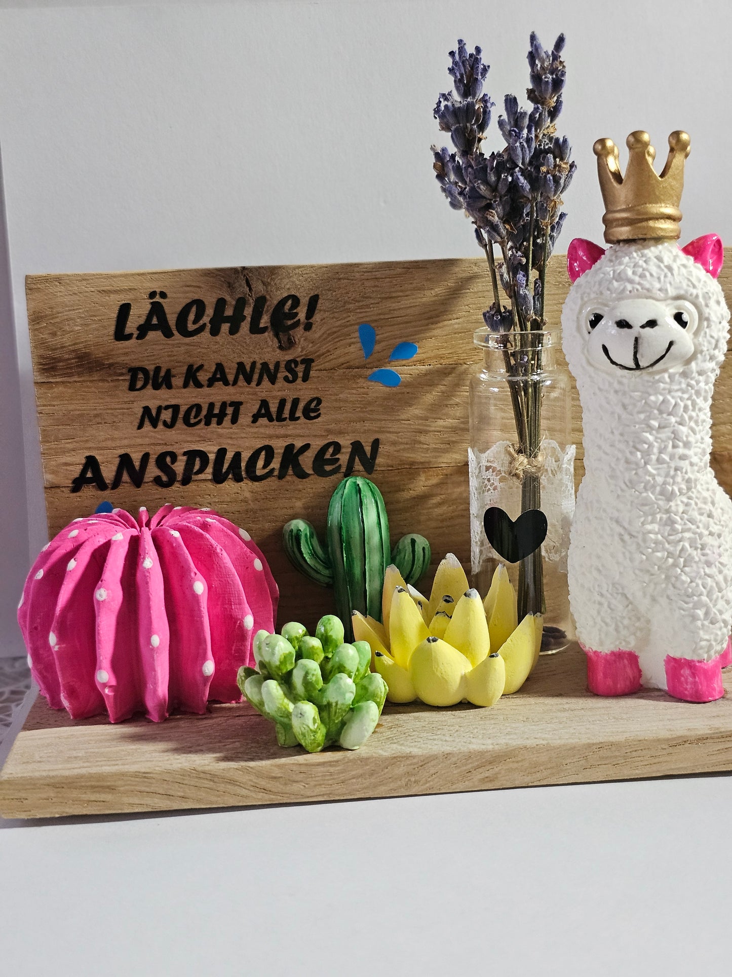 Alpaka Aufsteller ,,Alpaka & Freunde,,